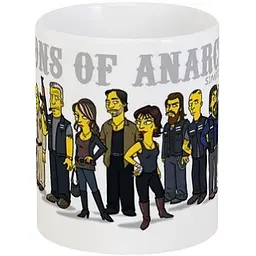 Кухоль GeekLand The Simpsons Sons of Anarchy CP 03.147 330 мл білий - мініатюра 3
