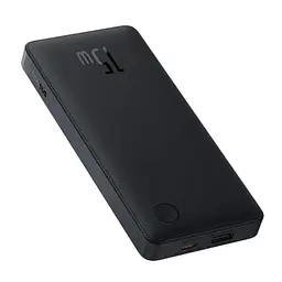 Портативний ЗП Power Bank Baseus Airpow Lite OS 15W 10000 mAh (P10067500) Cosmic Black - мініатюра 3