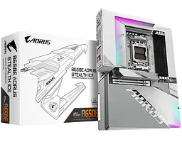 Материнська плата Gigabyte B650E AORUS STEALTH ICE BTF (B650E AORUS STEALTH ICE) (Socket AM5, AMD B650, ATX) - мініатюра 12