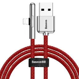 Кабель Baseus Iridescent Lamp Mobile Game Cable USB to Lightning 2.4A 1m CAL7C-A09 Red