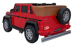 Дитячий електромобіль Mercedes Benz Maybach G650, з регулюванням сидінь, червоний - мініатюра 8