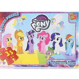 Дитячий пазл My little PONY MLP013 постер 35 елементів