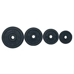 Набір штанга + гантелі металеві Newt Home Gym Set-H NE-M-H-SET-55 55 кг - мініатюра 3