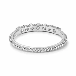Кільце з білого золота з діамантами К-0735 16 - мініатюра 4