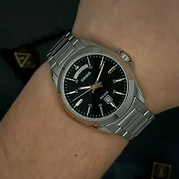 Чоловічий годинник Casio MTP-1370D-1A2 Сріблястий ( AT1141-0314 ) - мініатюра 2