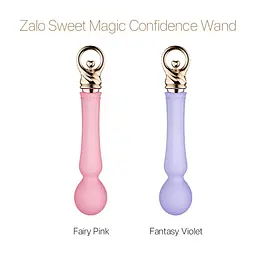 Вібромасажер із підігрівом Zalo Sweet Magic - Confidence Wand Fantasy Violet - мініатюра 8