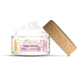 Матуючий крем Bielenda Vegan Muesli пшениця, овес, рисове молоко 50 мл - мініатюра 2