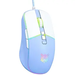 Комп'ютерна мишка Onikuma ігрова C-16 для ПК та ноутбука дротова з RGB підсвіткою 7200 DPI 8 кнопок USB ергономічна