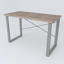 Письмовий стіл Ferrum-decor Драйв 750x1200x600 Сірий метал ДСП Дуб Сонома Трюфель 32 мм (FRD-103328) - мініатюра 3