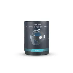 Регульоване ерекційне кільце Boners T-shape Ball Splitter 21 см сірий - мініатюра 8