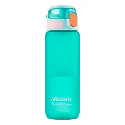 Пляшка для води Ardesto Matte 800мл блакитний (AR2281MB) - мініатюра 1