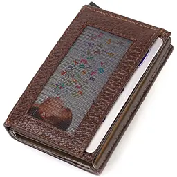 Чоловічий шкіряний картхолдер Canpellini 6.5х9х2 см acs0025902 - мініатюра 3