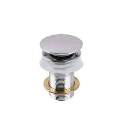 Донний клапан Globus Lux HG15-02A BR (Click-clack), Хром