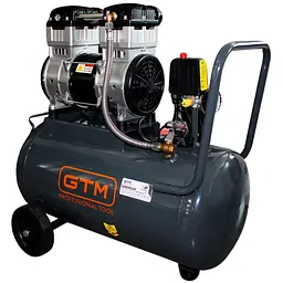 Поршневий повітряний компресор 50 л GTM KCW1500-50L безмасляний