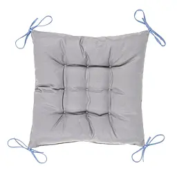Подушка на стілець Home Line 40x40 см блакитна/сіра (180144) - мініатюра 2