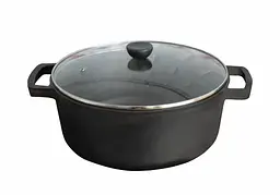 Каструля чавунна Brizoll Casserole P-4L-6 4л 24 см