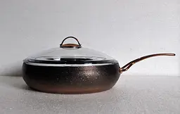 Сковорода-сотейник O.M.S. Collection 3241-26 2,8л black-bronze - мініатюра 6