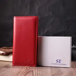 Жіночий шкіряний гаманець ST Leather 9,5х18,5х1,5 см acs0028468 - мініатюра 7