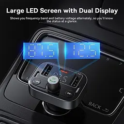 FM-трансмітер Baseus S-09 Lite Series Black (C10762300113-00) [126841] - мініатюра 11