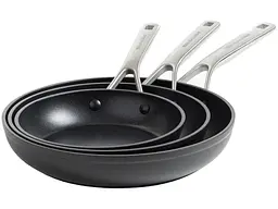 Набір сковорідок KitchenAid Forged Hardened 20/24/28см (CC005699-001)