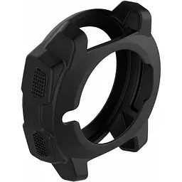 Чохол-бампер DK для Garmin Instinct Силікон Outlines (black) - мініатюра 3