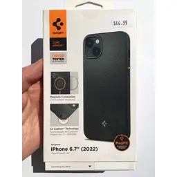 Протиударний чохол Spigen Core Armor Mag MagSafe (MagFit) для iPhone 14 Plus/15 Plus Black ACS04649 - мініатюра 3