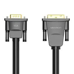 Кабель Vention DVI(24+1) to VGA Cable 1.5M Black (EABBG) - мініатюра 4