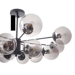 Люстра Brille молекула стельова E27 60W BK (BL-925C/16) - мініатюра 9
