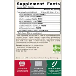 Пробіотики Jarrow Formulas Jarro-Dophilus EPS 25 млрд 60 капсул - мініатюра 4