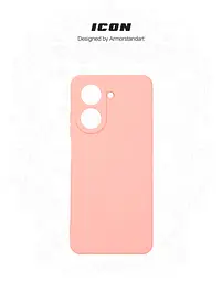 Чехол ArmorStandart ICON для Xiaomi Poco C71 4G Camera cover Pink (ARM84892) - мініатюра 3