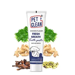 Зубна паста Pet Clean PET TOOTHPASTE для здоров'я та гігієни зубів домашніх тварин з ароматом курки 100 г (арт.PCPT100)