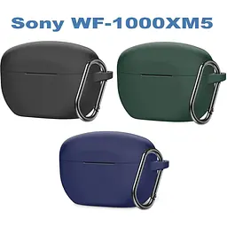 Чохол BeCover Silicon для Sony WF-1000XM5 Black (710180) - мініатюра 4