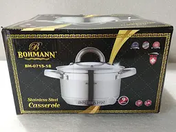 Каструля Bohmann BH 0715-18 см 2,9 л - мініатюра 8