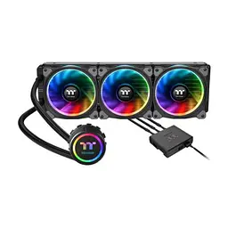 Система рідинного охолодження ThermalTake Floe Riing RGB 360 TT Premium Edition (CL-W158-PL12SW-A) - мініатюра 2
