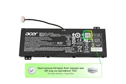 Акумулятор AP18E7M для ноутбука Acer Nitro 5 AN515-43, AN515-54, AN517-41, AN515-45, AN515-55, AN515-56, AN515-58, AN517-51 3574 mAh - мініатюра 2