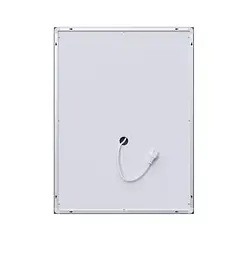 Дзеркало Mixxus Premium FLASH MR21-60x80 (LED Touch, Anti-fog, годинник) (MP6617) - мініатюра 5