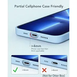 Портативний зарядний пристрій Charmast сумісний з iPhone 14/13 Pro Pro Max 12,12 Pro 12 Pro Max 11 Pro XR X 8,7,6 Plus Airpods - мініатюра 8