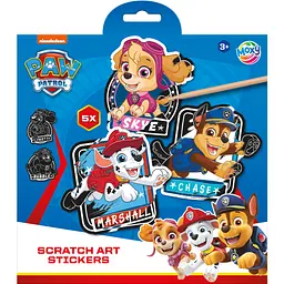 Набір для творчості Moxy Paw Patrol Скретч-наліпки (723450)