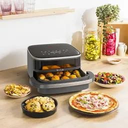 Мультипіч (аерофритюрниця) Tefal Easy Fry XL Surface FW402HE0 Black UA - мініатюра 6