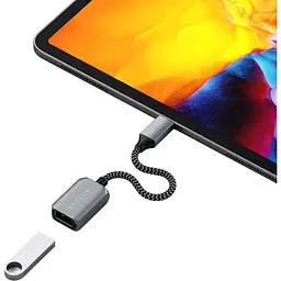 Адаптер Satechi USB-C to USB 3.0 Adapter Cable Space Gray (ST-UCATCM) - мініатюра 6