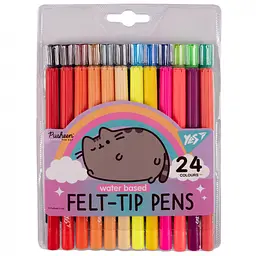 Фломастери Yes Pusheen Rainbow 24 кольори