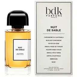 Парфумована вода оригінал BDK Parfums Nuit De Sables 100 мл