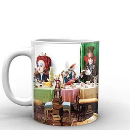 Кухоль GeekLand Аліса в країні чудес Alice in Wonderland чаювання AW.02.007 330 мл білий - мініатюра 2