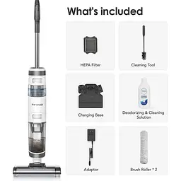 Ручний миючий акумуляторний пилосос Tineco iFloor 3 Plus біло-сірий (FW030600DE) - мініатюра 2