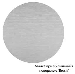 Кухонна мийка Kroner KRP Gebürstet - 7848LHM (3,0/1,0 мм) (CV030021) - мініатюра 7