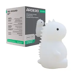 Світильник нічник Ardero SNL-D03ARD дракончик білий RGB (80673)