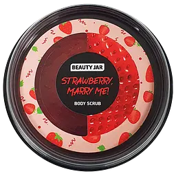 Скраб для тіла Полуниця Marry Me Beauty Jar 200 г - мініатюра 2