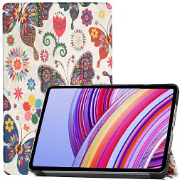 Чохол до планшета BeCover Smart Case Xiaomi Poco Pad / Poco Pad M1 (12.1") Butterfly (711567) - мініатюра 2