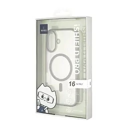 Чохол WIWU Magnetic Crystal with MagSafe iPhone 16 Black - мініатюра 2