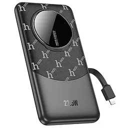 Портативний ЗП Power Bank Hoco Q29 Nobility 22.5W+PD20W + Lightning 10000 mAh Black